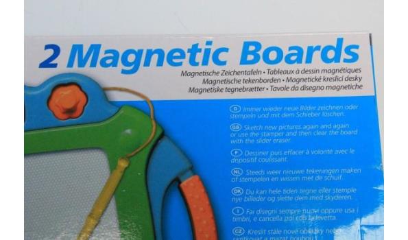 6 magnetische tekenborden